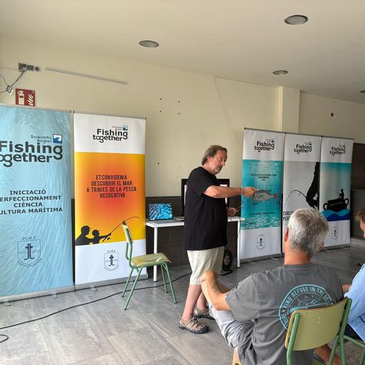Scientific Angler presenta el programa Fishing together a Torredembarra