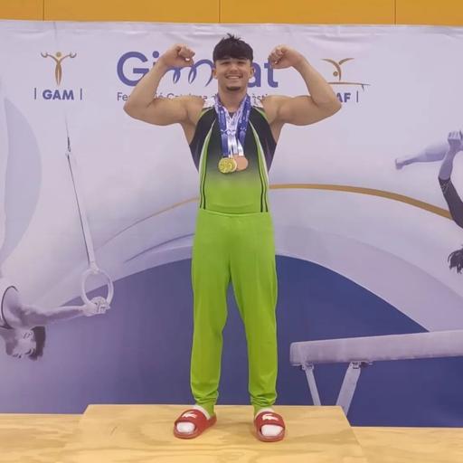 Eric Terres, Campió de Catalunya de Gimnàstica