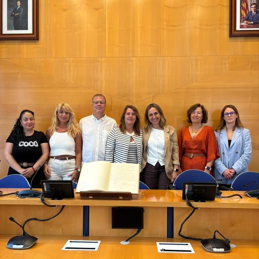 La consellera d’Igualtat i Feminismes Eva Menor visita Malgrat de Mar