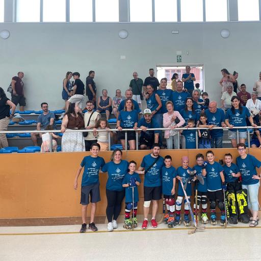 El prebenjamí del Club Patí Malgrat s’ha proclamat campió de lliga