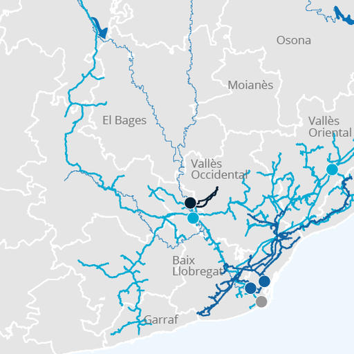 25 municipis del Baix Llobregat es beneficiaran dels ajuts per millorar l'eficiència de les xarxes municipals d'aigua