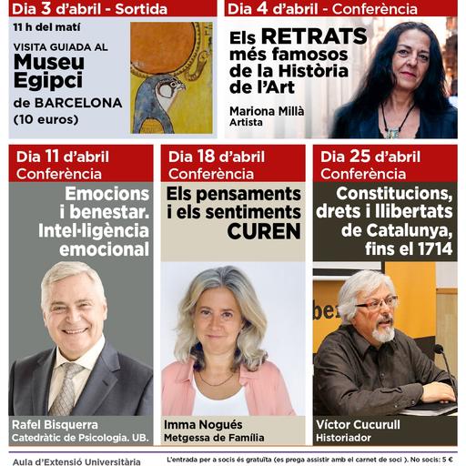 ‘Els retrats més famosos de la Història de l'Art’ a càrrec de Mariona Millà, pròxima conferència de l’AUGGE