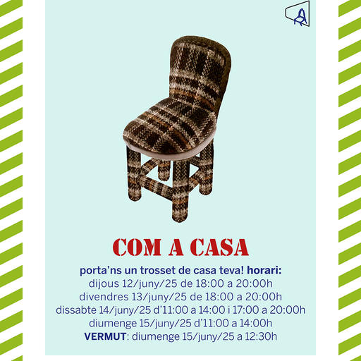 ‘Com a casa’, la nova instal·lació participativa de l’Espai Carme Malaret