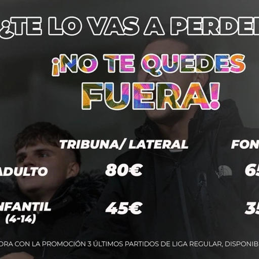 El Burgos CF lanza una promoción de cara a los tres últimos partidos de liga en El Plantío