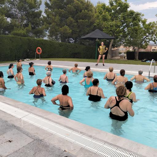 L'Aquagym de Rosselló, amb prop de 30 inscrites arrenca fins a finals d'agost