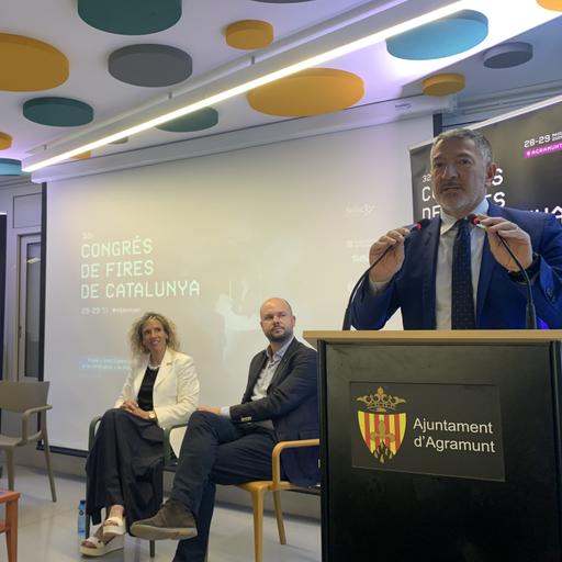 El conseller Sàmper anuncia una línia d’ajuts pel sector firal català de mig milió d’euros