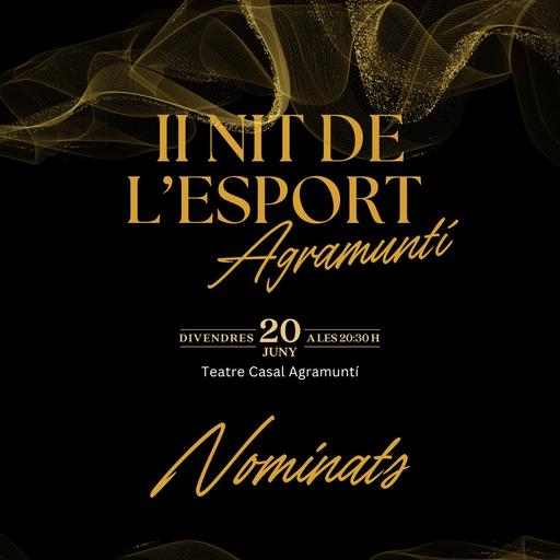 La segona Nit de l’Esport incorpora la categoria de millor jugador/a d'esport col·lectiu en club fora d'Agramunt