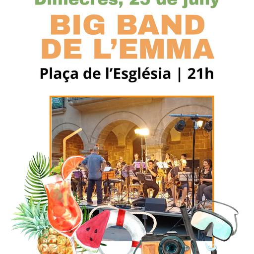 La Big Band de l’EMMA oferirà un concert amb Llibert Fortuny