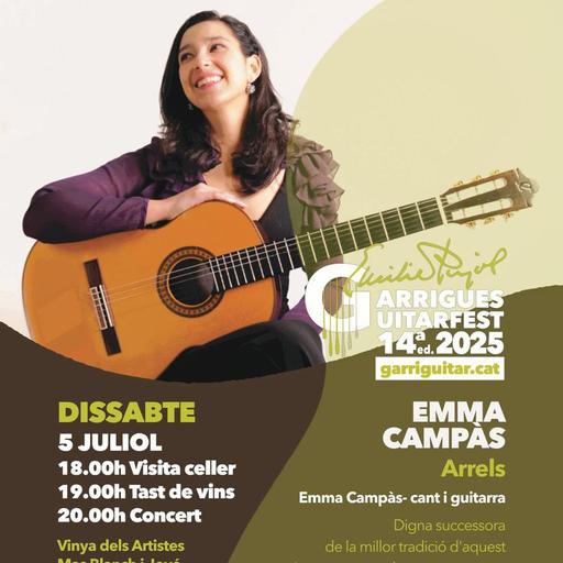 Mas Blanch i Jové acull el GuitarFest 2025 amb Emma Campàs i l’exposició ‘Pagesiart’, d’Eloy Sarrat
