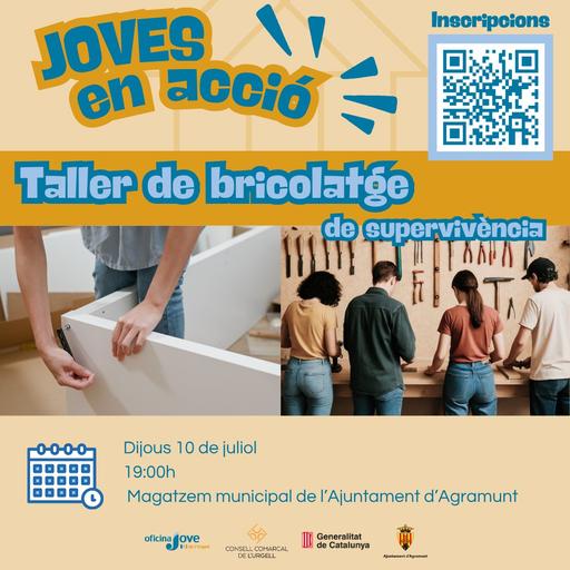 Impulsen un taller de bricolatge de supervivència per a joves d’Agramunt