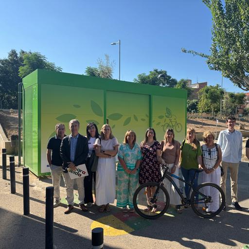 La Diputació impulsa la mobilitat sostenible amb un aparcament intel·ligent de bicicletes a Balaguer