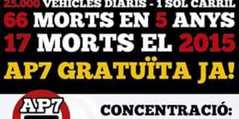 Demà es torna a tallar la N-340, mentre al senat es demana 1M€ per a l’A7