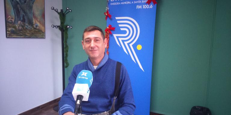 José Fernando Berbís és el venedor de l’Once que ha portat la sort a Santa Bàrbara
