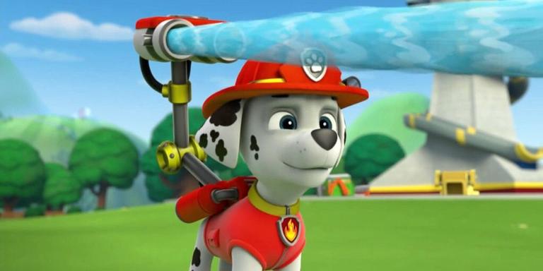 Marshall, de "La Patrulla Canina", serà la gran novetat del Parc de Nadal planer.