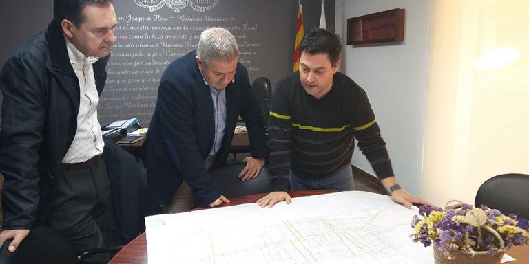 Cada cop més a prop d'enllestir les obres de l'ajuntament.