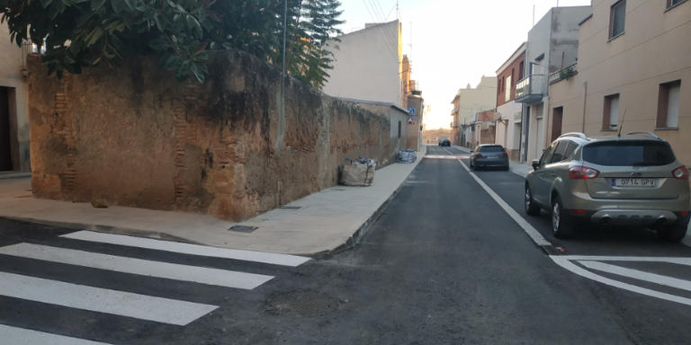 Desprès de 5 mesos finalitzen les obres del carrer aire.
