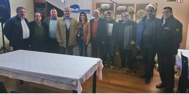 El líder del PP Català va realitzar una visita privada a Santa Bàrbara