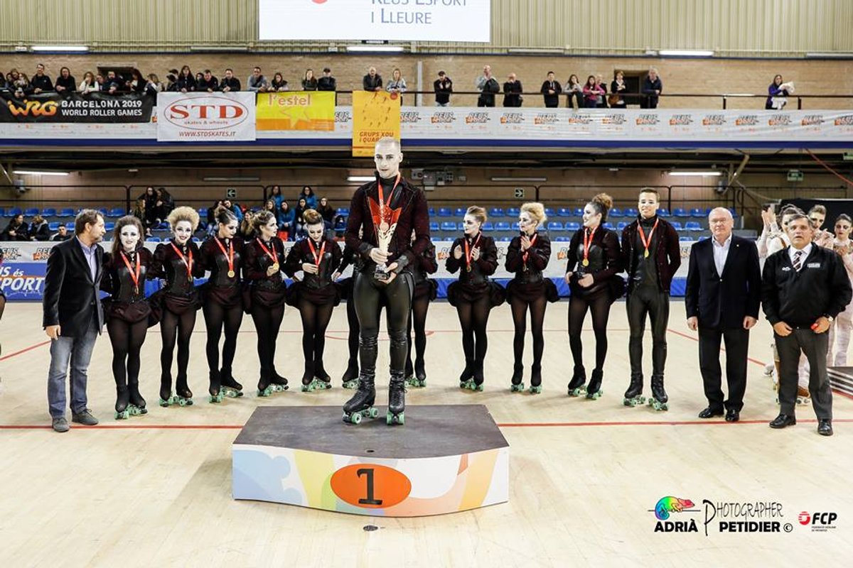 El Club Patí l’Aldea, campions de Catalunya de Grups de Xou Petits amb “Whithout de sun”