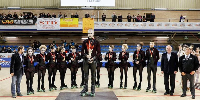 El Club Patí l’Aldea, campions de Catalunya de Grups de Xou Petits amb “Whithout de sun”