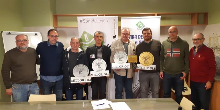 L'oli ecològic, Montsagre d'Horta de Sant Joan, guanya el Concurs al Tast d'Olis.