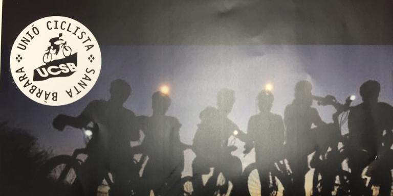 Arriba l'onzena marxa nocturna de ciclisme per la via verda