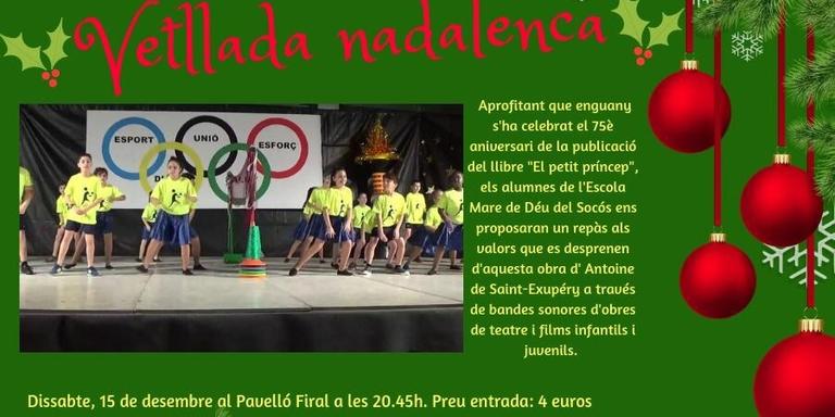 'El Petit Príncep', eix de la vetllada nadalenca del Col·legi Mare de Déu dels Socós