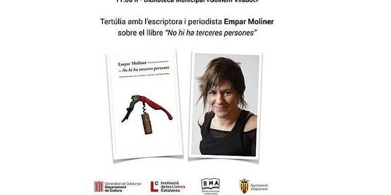La Biblioteca organitza una tertúlia amb Empar Moliner