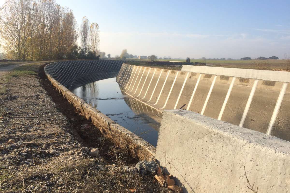 Continuen el recreixement del Canal d'Urgell al municipi d'Agramunt
