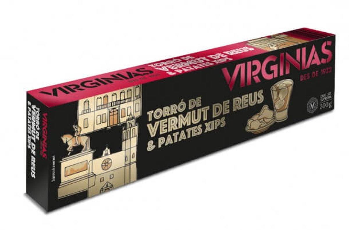 Virginias presenta el seu nou Torró de Vermut de Reus amb Patates Xips     