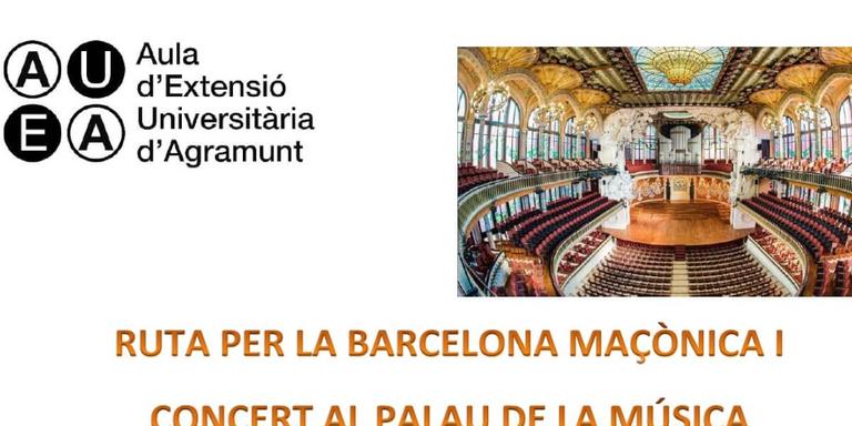 L'AEUA organitza una sortida per la 'Barcelona Maçònica' de la mà del periodista David Revelles