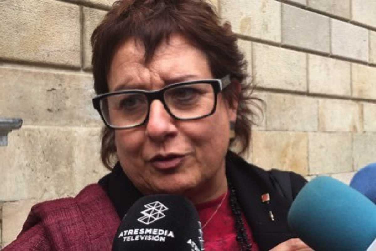 La consellera de Treball, al míting d'avui d'ERC a Agramunt