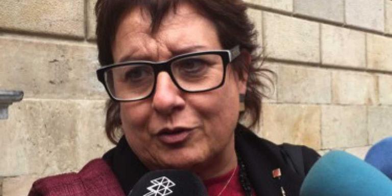 La consellera de Treball, al míting d'avui d'ERC a Agramunt