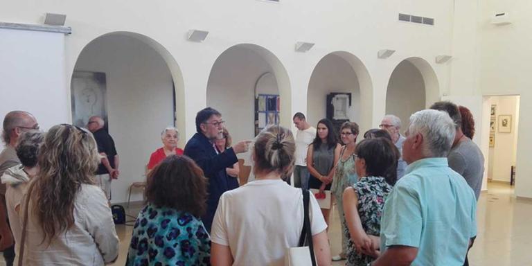Les obres de Guinovart i l'anàlisi del paisatge i el territori, en el segon dia del curs Art i Territori