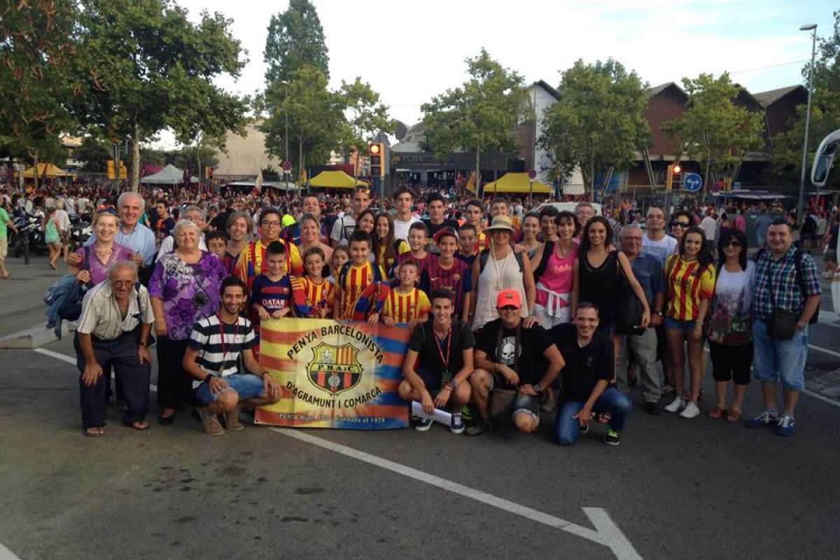 Sortida al Camp Nou per gaudir del Trofeu Joan Gamper