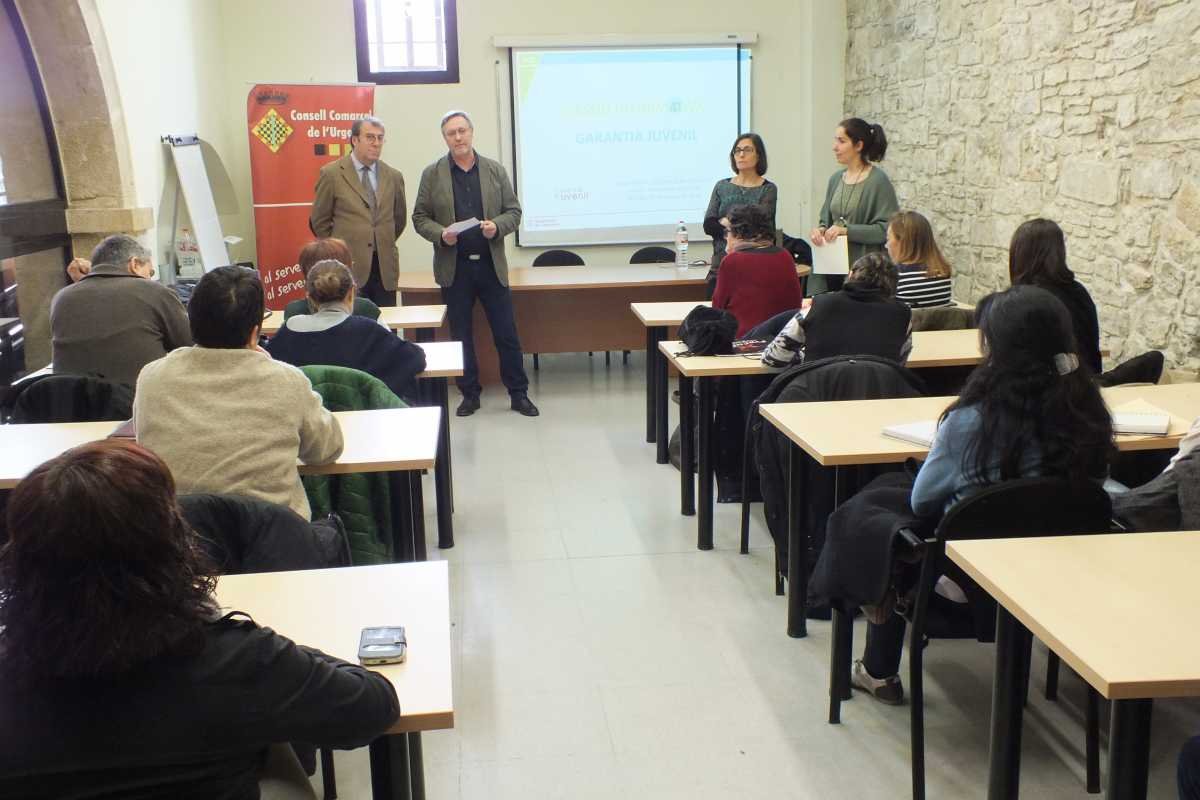El programa Garantia Juvenil, consolidat a L'Urgell