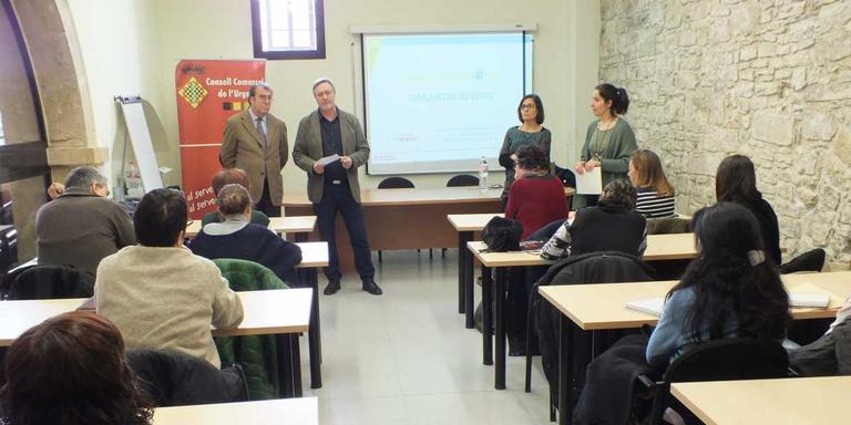 El programa Garantia Juvenil, consolidat a L'Urgell