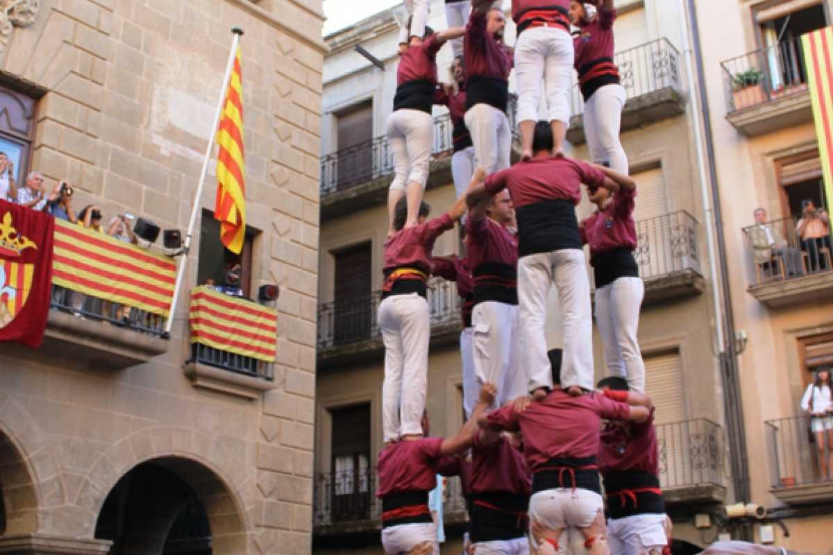 Exhibició castellera, aquest dissabte a Agramunt