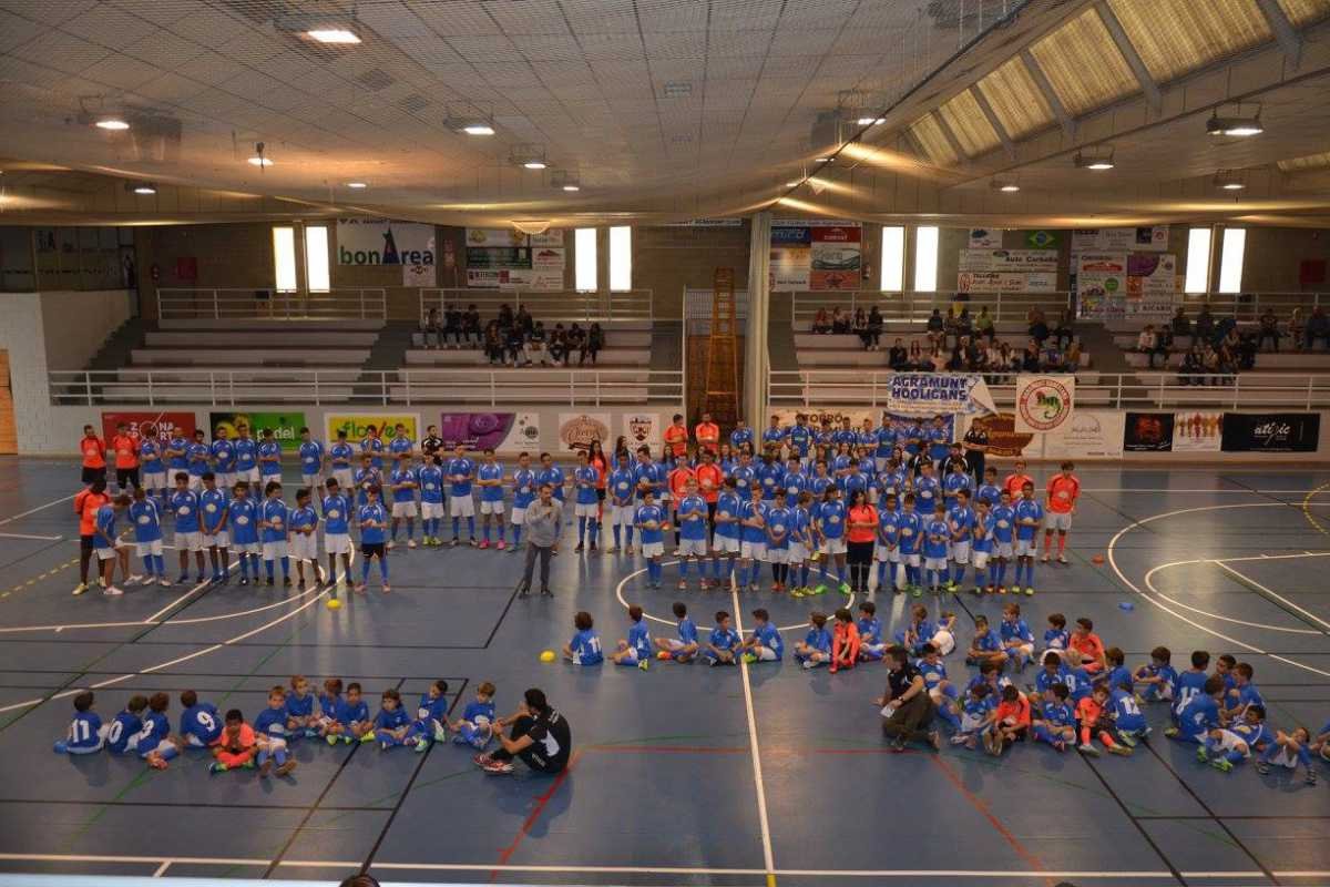 El CFS Agramunt presenta els equips de la base del club