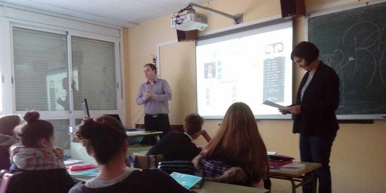 La gamificació en l'empresa, en una conferència pels alumnes de Batxillerat de l'institut