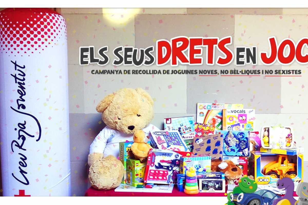La Creu Roja fa entrega de les joguines recollides