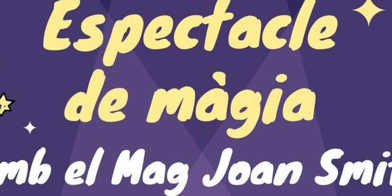 Espectacle de màgia a la residència Mas Vell