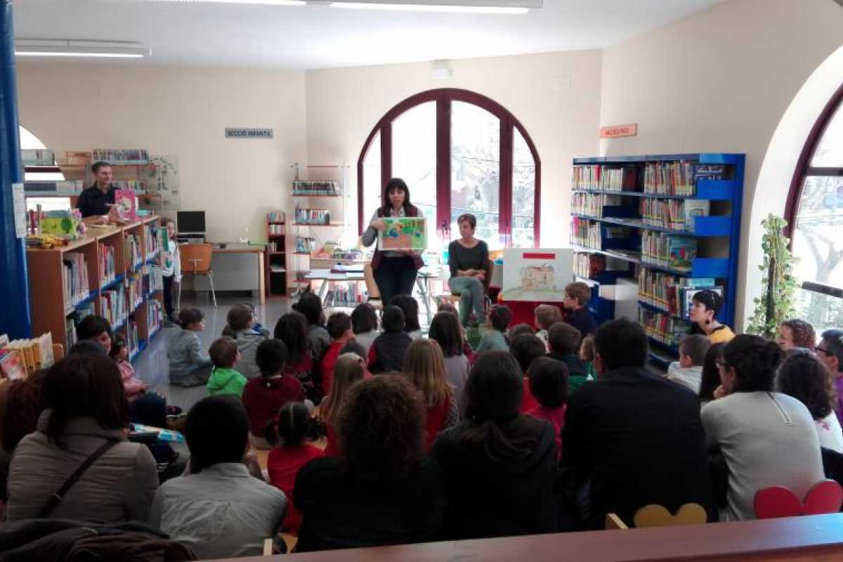 Sessió de l'Atrapacontes amb la Garba