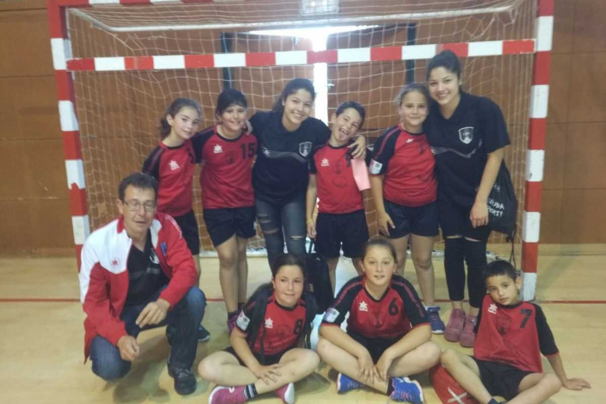 Els benjamins del CHA, premiat com l'equip amb valors al Campionat de Catalunya