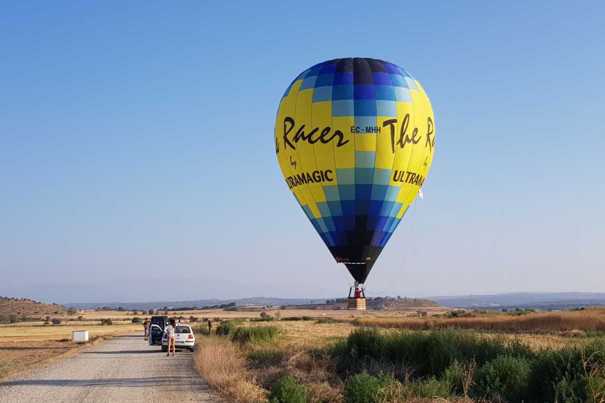 Primera jornada del Campionat d'Espanya de Globus Aerostàtics