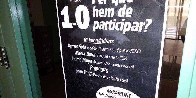 Esquerres per la Independència organitza una xerrada amb els diputats Bernat Solé, Mireia Boya i Jaume Moya a Agramunt