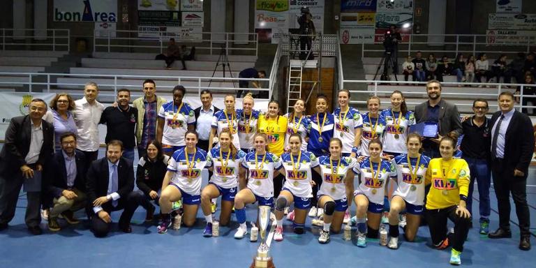 El KH7-BM Granollers s'endú la Supercopa Catalana Femenina d'Handbol disputada a Agramunt