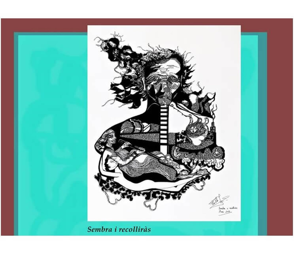 Segona exposició a Agramunt de l'artista Maria del Pilar Villaverde