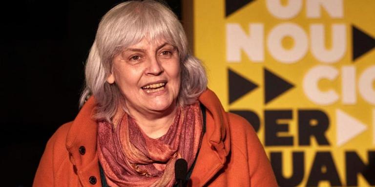 Dolors Sabater, Diputada al Parlament per la CUP-Guanyem Catalunya, visita aquesta tarda Arenys de Munt
