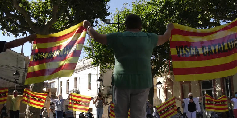 NOU REPORTATGE: La Covid marca una Diada de Catalunya de mínims