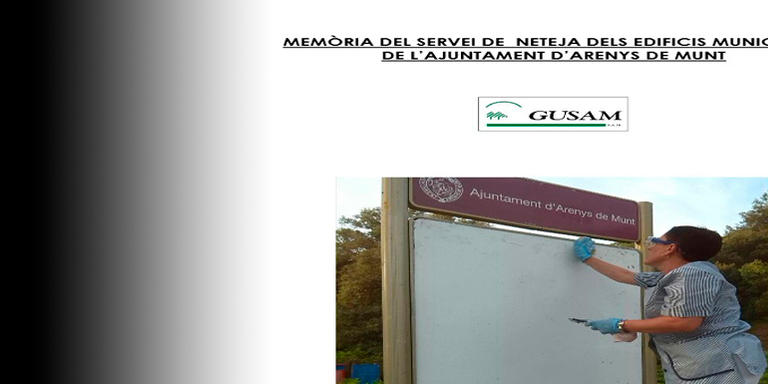 Estalvi amb la municipalització de serveis com la neteja